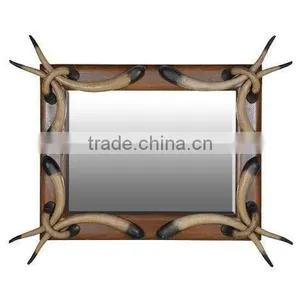 Bone/Horn/wood Mirror Frame Latest Design Manufacturing India 2016 thumbnail-6