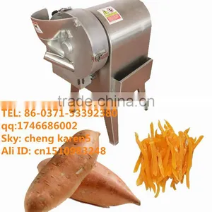 Sweet Potato Peeling and Slicing Machine/sweet Potato Chips Cutting Machine thumbnail-1
