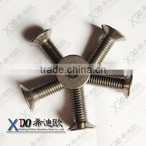 Inconel 600 UNS N06600 EN 2.4816 Alloy600 Hex Socket Countersunk Head Cap Screws thumbnail-3