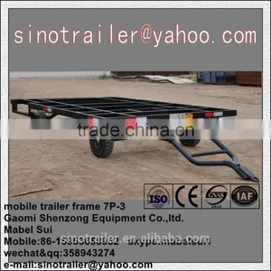 Toilet Trailer Chassis Mobile Trailer thumbnail-3