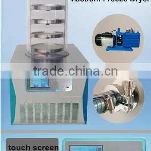 Laboratory Bench Top Stainless Steel Vacuum Freeze Dryer Lyophilizer for Sale thumbnail-1