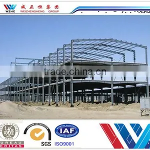 Rust-proof Pre Fabricated Steel Structure Durable Q235B/Q345B Painted Structure Steel Frame thumbnail-6