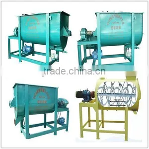 High Quality Horizontal Ribbon Poultry Feed Mixer / Animal Feed Mixing Machine thumbnail-2