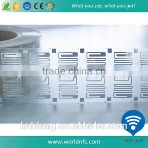 860-960MHz RFID Smart Label Alien H3 UHF RFID Dry Inlay thumbnail-1