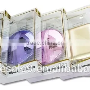 Plastic Plating Colourful Folding Portable Pocket Mirror thumbnail-3