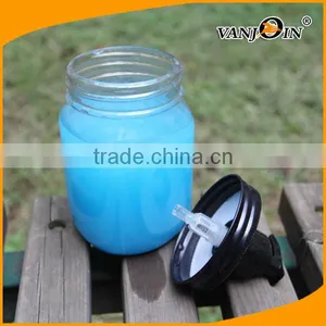 500ML Clear Round Plastic Pump Spray Jar for Shampoo thumbnail-3