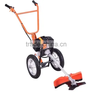 Hand Push Brush Cutter,hand Push Grass Cutter,hand Push Lawn Mower With CE Certificate thumbnail-5