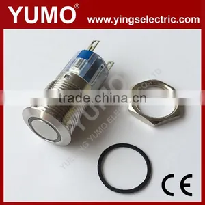 Hot Sale ABS16S-P11-E 8mm 12mm 16mm 19mm 22mm 25mm IP67 Momentary 3-250VDC/AC Metal Push Button Lift Push Button thumbnail-2