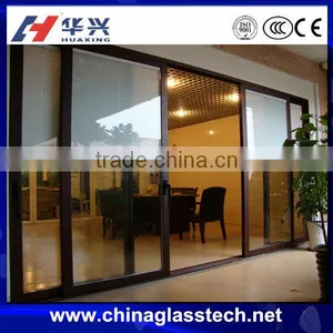 China Gloden Supplier ---energy Saving Sliding Commercial Aluminum Entry Doors thumbnail-1