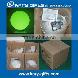 Rechargeable Colorful Changing Flashing Light LED Growing Round Balls thumbnail-3