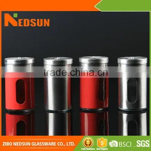 The Best Selling Products Stainless Steel Hot Selling Spice Jar Glass thumbnail-1