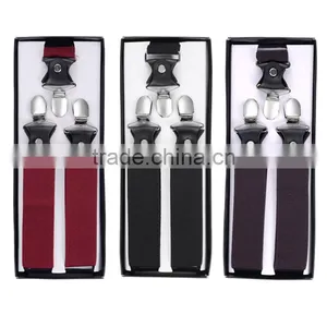 2016 Polyester Fashion Braces Suspenders With 2.5*100cm thumbnail-2