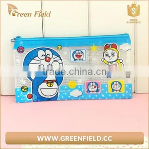 2016 Fashion Durable Clear Kids Cartoon Zipper Pvc Pencil Bag thumbnail-6