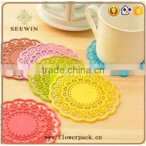 Wholesale Felt Cute Silica Gel Cup Mat thumbnail-5