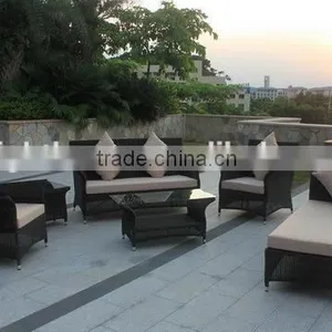 Outdoor Wicker Furniture Rattan Sofa thumbnail-2