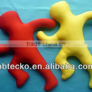 Running Men Shaped Foam Bead Cushions and Pillows for Promotion thumbnail-1