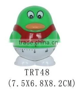 Plastic Penguin Shape Kitchen Mechanical Timer/sound Cooking Timer thumbnail-1