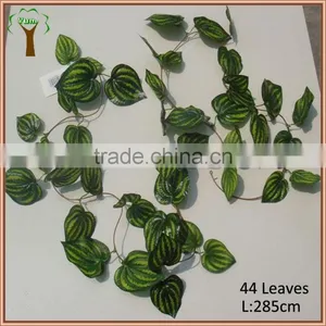 Artificial Watermelon Leaves Vine in 285cm Length thumbnail-1