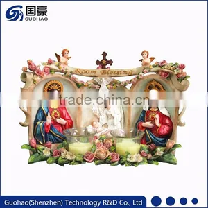 Catholic Religious Blessing Room Statue Church Votive Candle Holders thumbnail-1