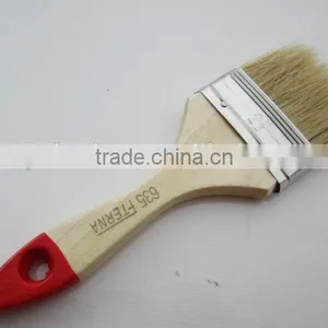 2" Bristle Paint Brush Wooden Handle thumbnail-6