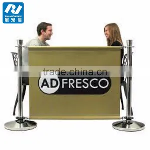 Sidewalk Cafe Banners & Barriers | Outdoor Sign Posts & Line Stands thumbnail-4