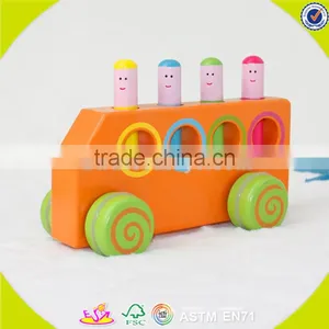 Wholesale Baby Wooden Truck Toy Car Fashion Kids Wooden Truck Toy Car Popular Children Wooden Truck Toy Car W04A147 thumbnail-5