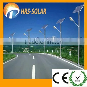Подтвержденная стандартами HRS CE и RoHS 100-ваттная солнечная уличная лампа thumbnail-1