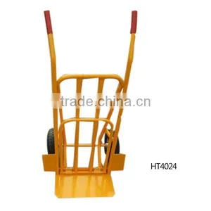 Qingdao Wantai Two Pneumatic Rubber Wheel Hand Pull Trolley With CE Certificate thumbnail-5