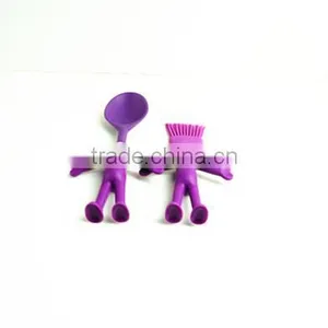32092 Figure Shape Kitchen Tools Short Brush Nylon And Silicone Material thumbnail-6