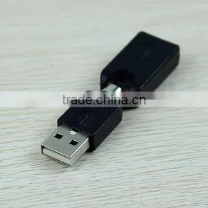 2016 New Arrival Flexible Swivel Twist Angle 360 Degree USB 2.0 Male to Female Adapter Connector thumbnail-2