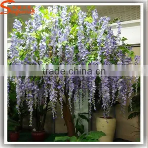 Factory Price Customized China Artificial Wisteria Tree Wedding Decoration Artificial Wisteria thumbnail-2