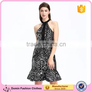 Domin Fashion Latest Ladies Western Sequin Dress Designs thumbnail-1