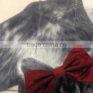 Children's no Hand Feeling Reactive Printing 100% Cotton Cardigan Sweater thumbnail-5
