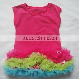 Latest Skirt Design Fashion Cotton Casual Children Mini Skirts Made in China thumbnail-1