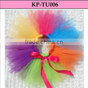 China Clothing Manufacturer Wholesale Children's Clothing Girls Skirt Colorful Christams Tutus thumbnail-2