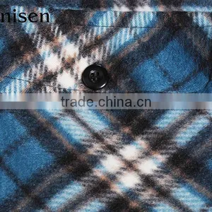 Apparel Stock Lot Good Price Men Fleece Plaids Jacket thumbnail-4