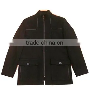 Wool/pu Baseball Jackets thumbnail-3