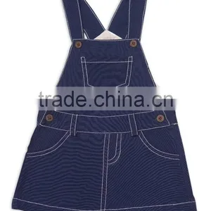 Organic Cotton Girl Dungaree thumbnail-1