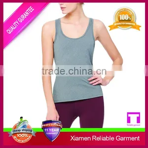 New Fashion High Quality Custom Design Running Singlet Women Wholesale Tank Top thumbnail-1