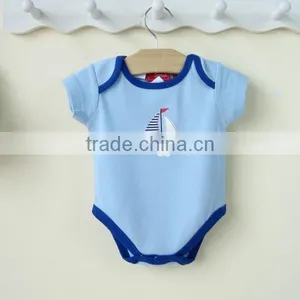 Navy Style Baby Bodysuits Wholesale thumbnail-1