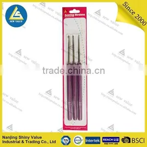 3 Pack Blister Card Green Color Plastic Handle Iron Crochet Hook thumbnail-4