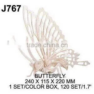 J767 DIY WOODEN PUZZLE SET thumbnail-1