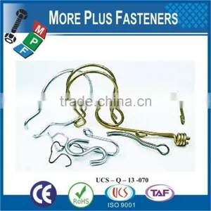 Made in Taiwan Custom Made Metal Small Zinc and Brass Wire Forms thumbnail-2