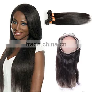 Hair Extension New Arrived 360 Lace Frontal With Bundles thumbnail-1