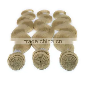 European Blonde Body Wave Hair Color 613 Human Hair Weave Lightest Color Human Hairwholesale Premium thumbnail-3
