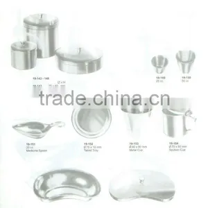Round Metal Boxes, Medicine Cups, Medicine Spoon, Metal Cup thumbnail-1