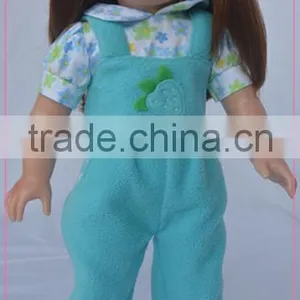 High Quality 18 Inch Fashion Dress Reborn Baby American Girl Doll Vinyl Toys thumbnail-6
