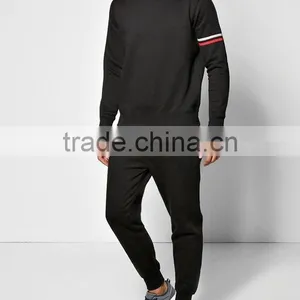 2016 Custom Men Gym Tracksuit High Quality Tracksuits for Men Logo Oem Tracksuits for Men Sportswear thumbnail-1