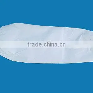 Nonwoven Dispsoable Arm Sleeve With Elastic thumbnail-1