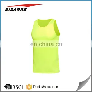 Cool 100% Polyester Breathable Running Singlet Men thumbnail-3
